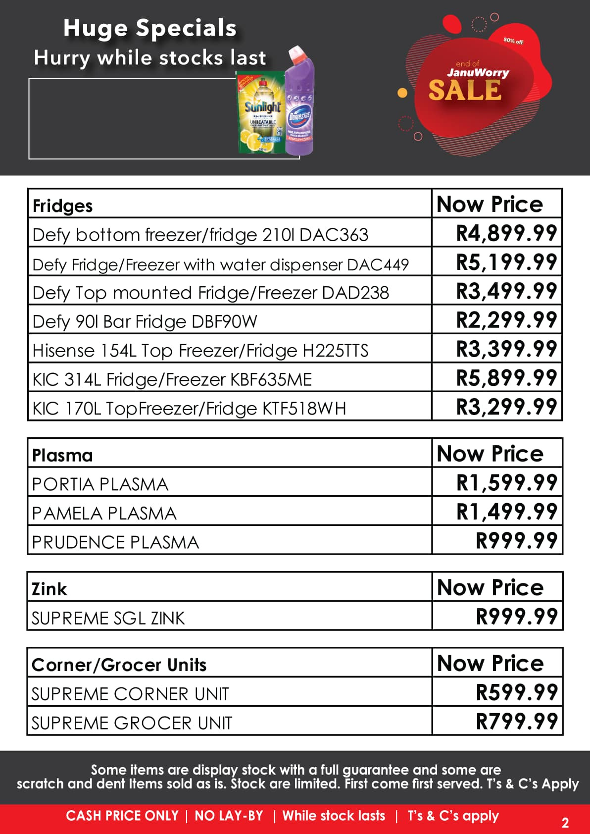 Furn 4 U specials - 31/01/2025 - 01/02/2025. Page 2