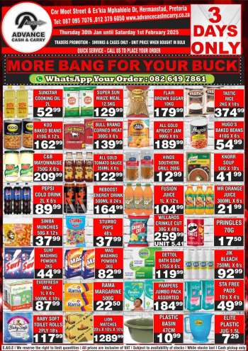 Advance Cash & Carry catalogue  - 30/01/2025 - 01/02/2025.