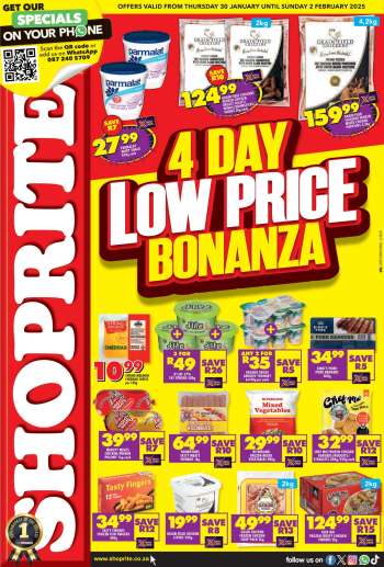 Shoprite catalogue  - 30/01/2025 - 02/02/2025.