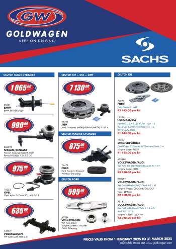 Goldwagen catalogue  - 01/02/2025 - 31/03/2025.