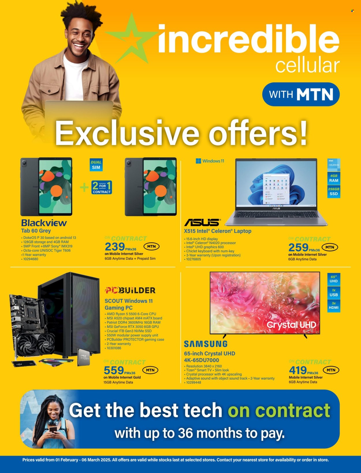 Incredible Connection specials - 01/02/2025 - 06/03/2025. Page 1