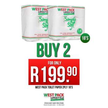 West Pack Lifestyle catalogue  - 20/01/2025 - 16/03/2025.