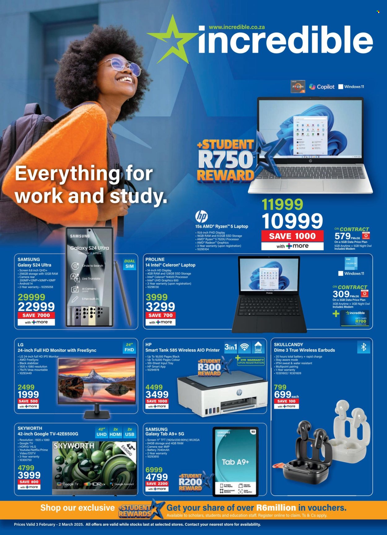 Incredible Connection specials - 03/02/2025 - 02/03/2025. Page 1