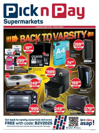 Pick n Pay Supermarket catalogue  - 03/02/2025 - 02/03/2025.