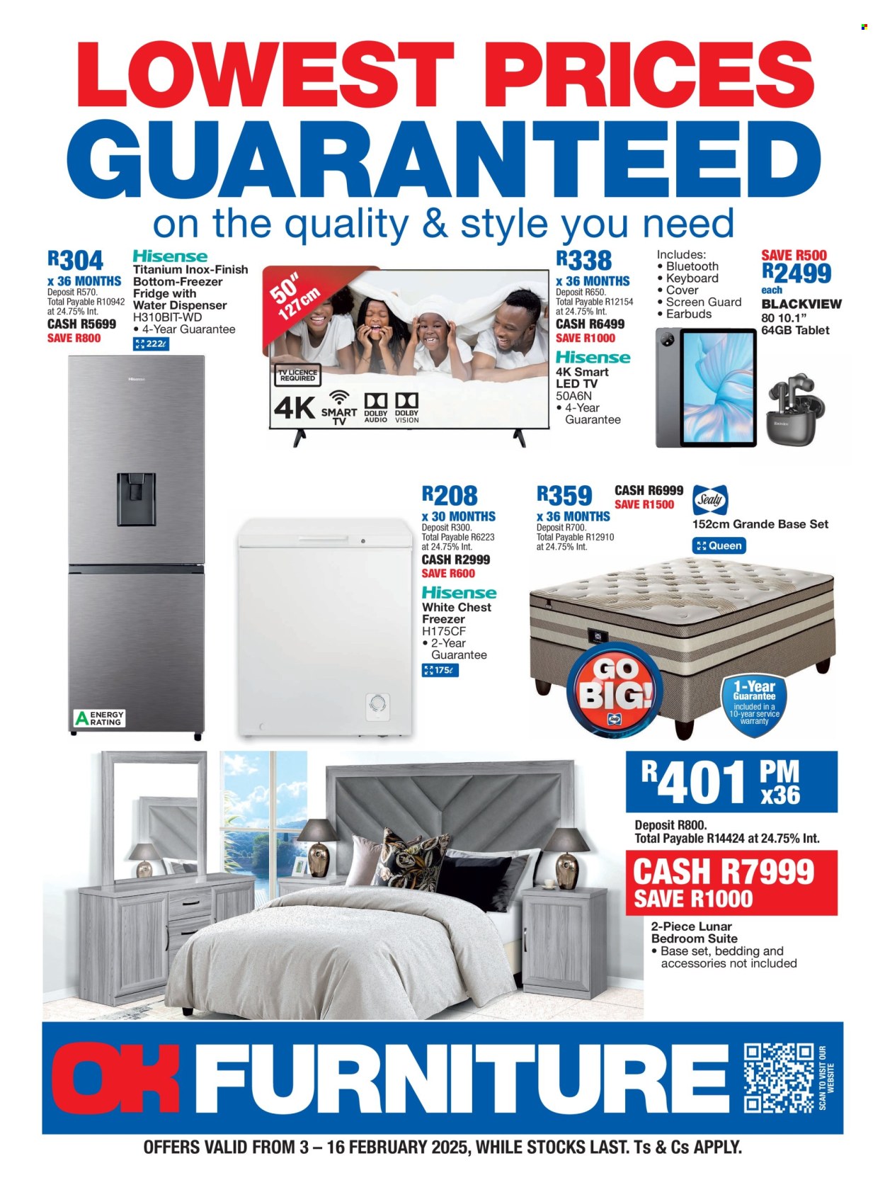 OK Furniture specials - 03/02/2025 - 16/02/2025. Page 1