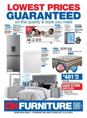 OK Furniture catalogue  - 03/02/2025 - 16/02/2025.