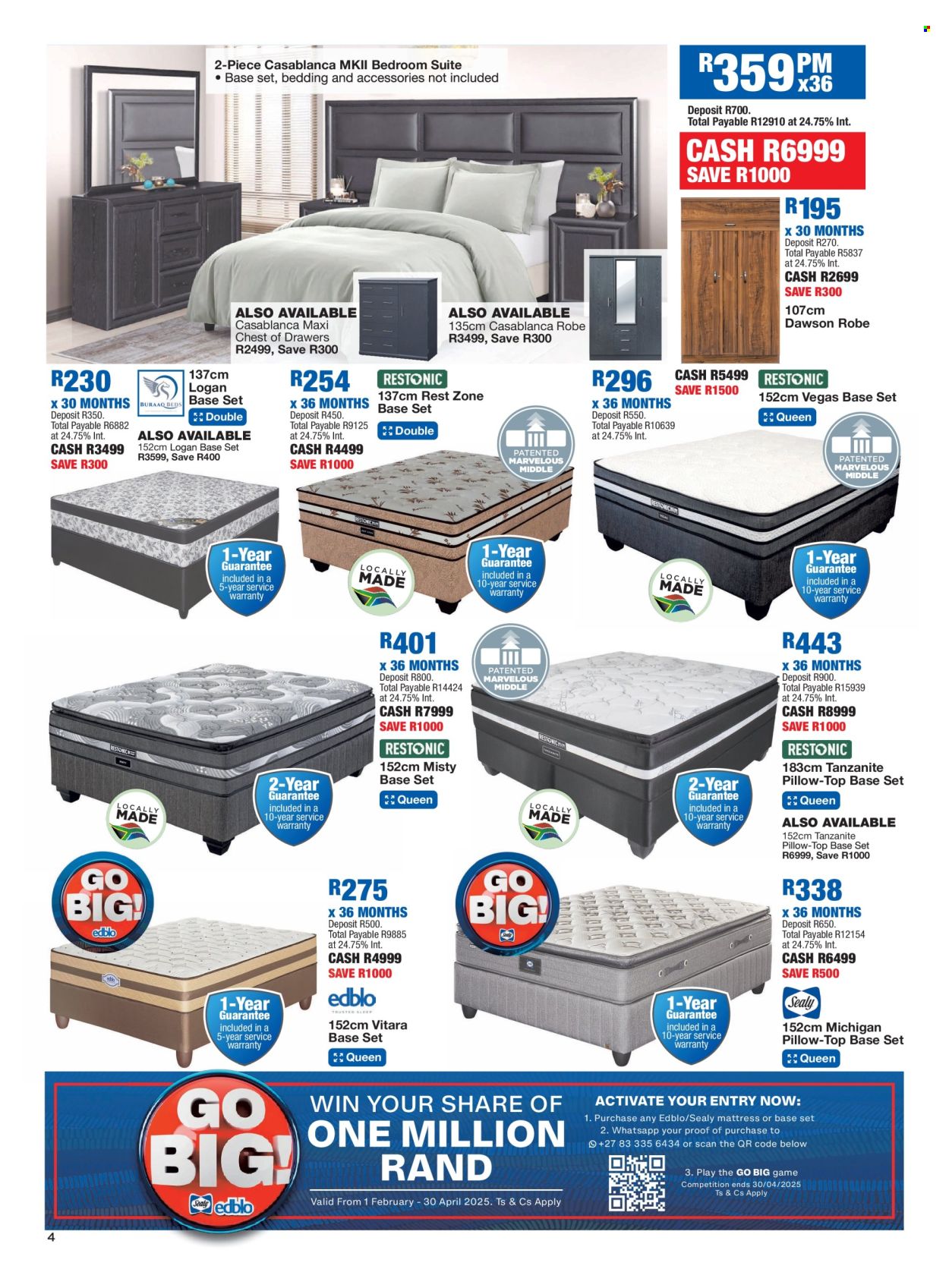 OK Furniture specials - 03/02/2025 - 16/02/2025. Page 4