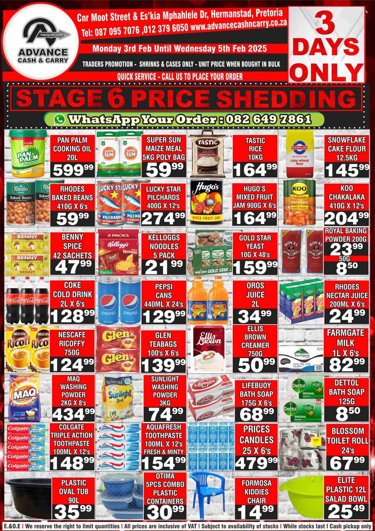 Advance Cash & Carry specials - 03/02/2025 - 05/02/2025. Page 1