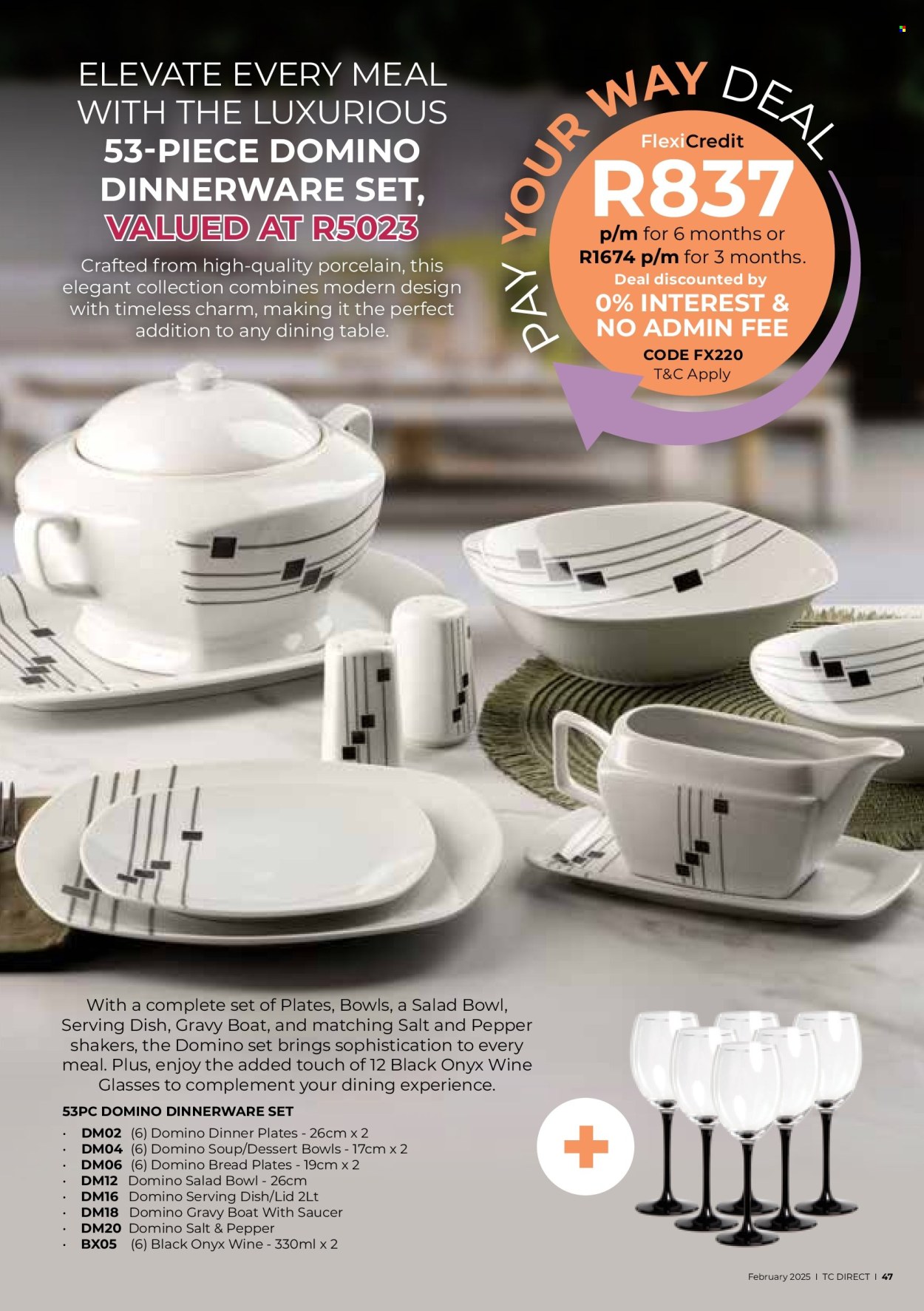 Table Charm Direct specials - 01/02/2025 - 28/02/2025. Page 47