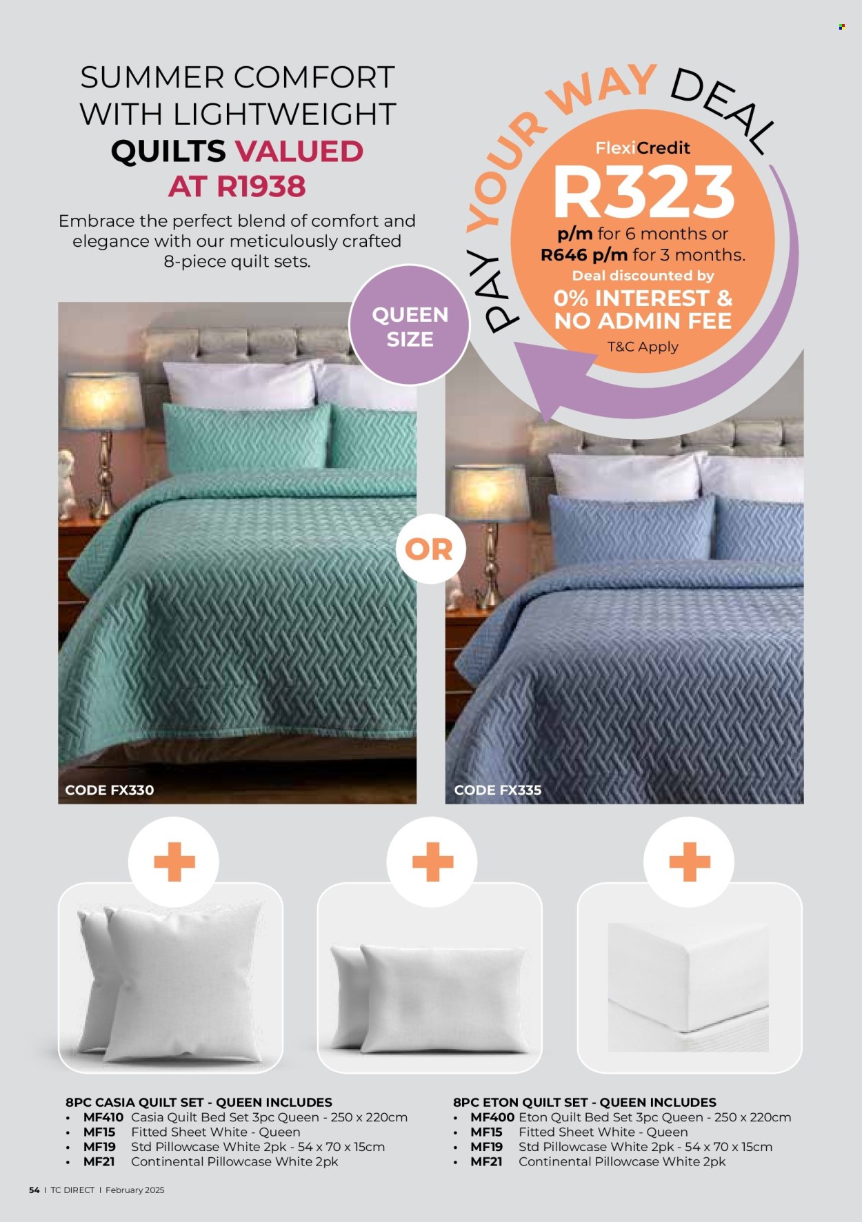 Table Charm Direct specials - 01/02/2025 - 28/02/2025. Page 54