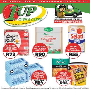 1UP Cash & Carry catalogue  - 03/02/2025 - 10/02/2025.