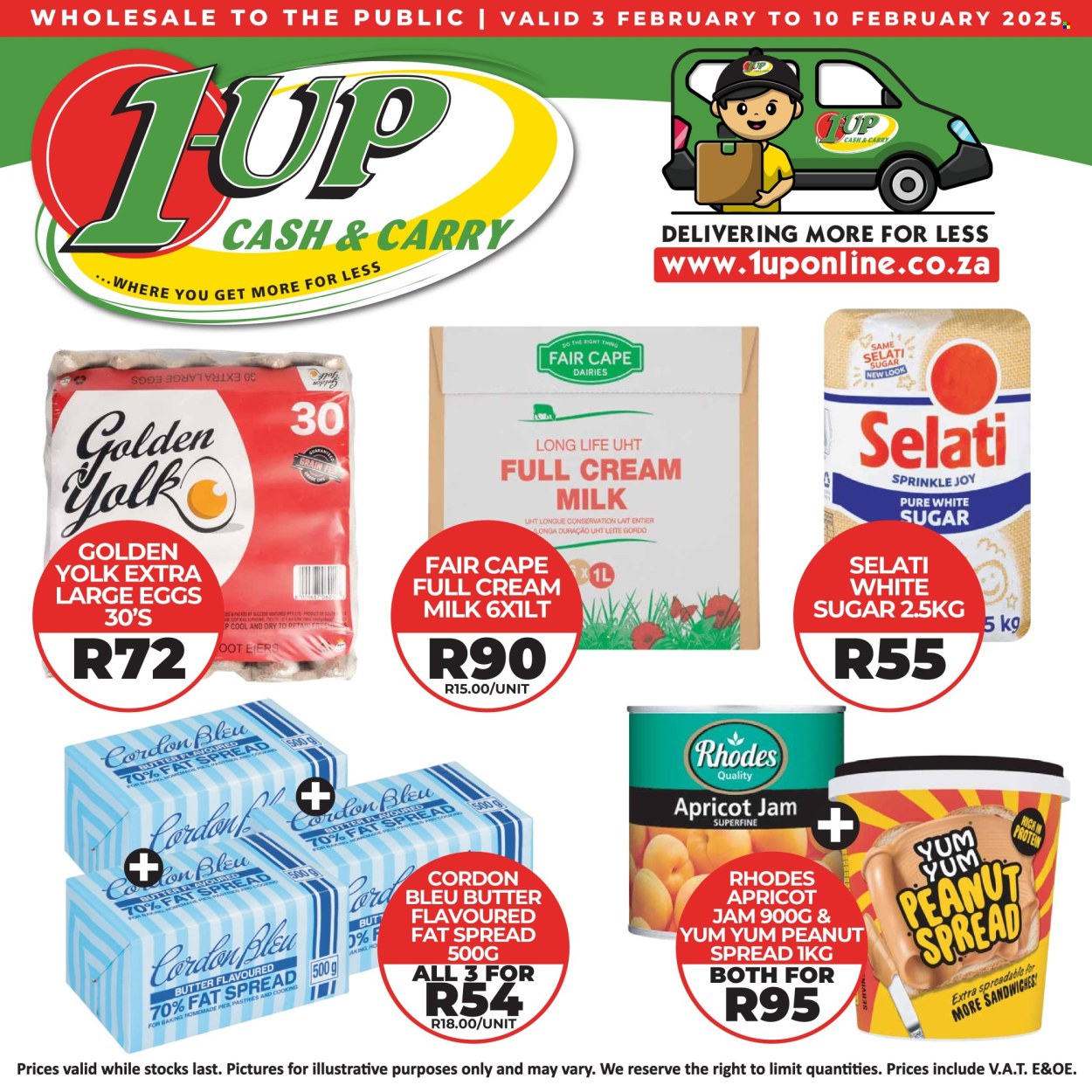 1UP Cash & Carry specials - 03/02/2025 - 10/02/2025. Page 1