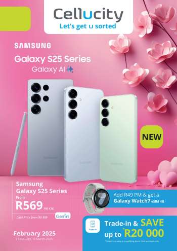 Cellucity catalogue  - 07/02/2025 - 06/03/2025.
