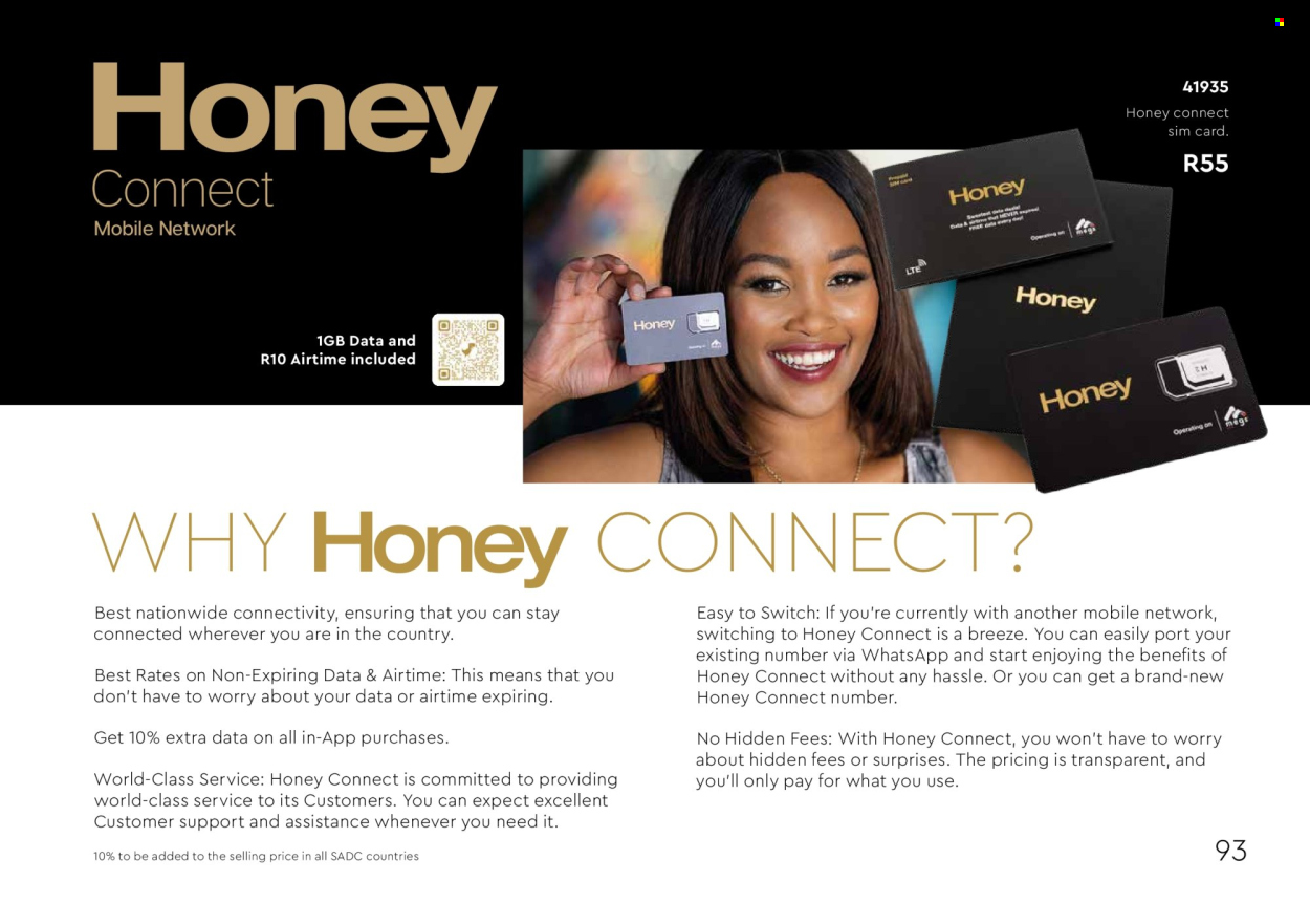 Honey specials. Page 95