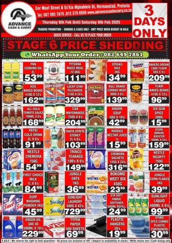 Advance Cash & Carry catalogue  - 06/02/2025 - 08/02/2025.