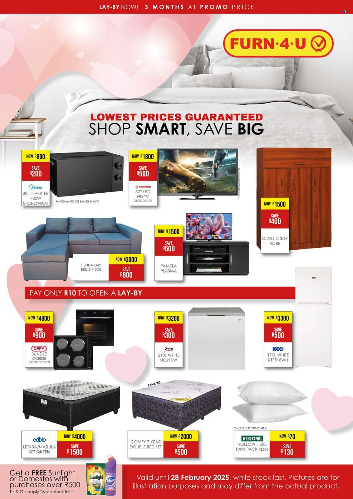 Furn 4 U specials - 05/02/2025 - 28/02/2025. Page 1