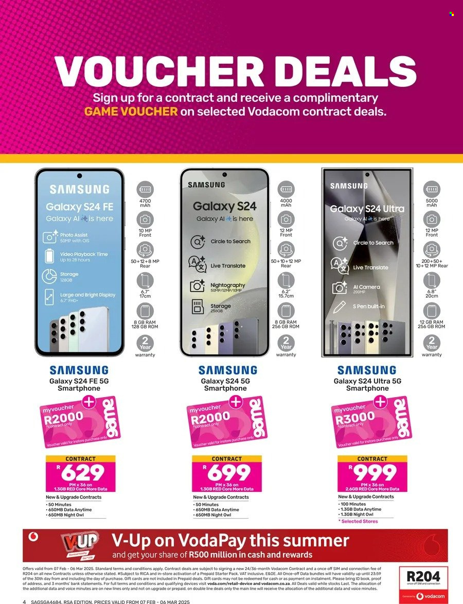 Game specials - 07/02/2025 - 06/03/2025. Page 4