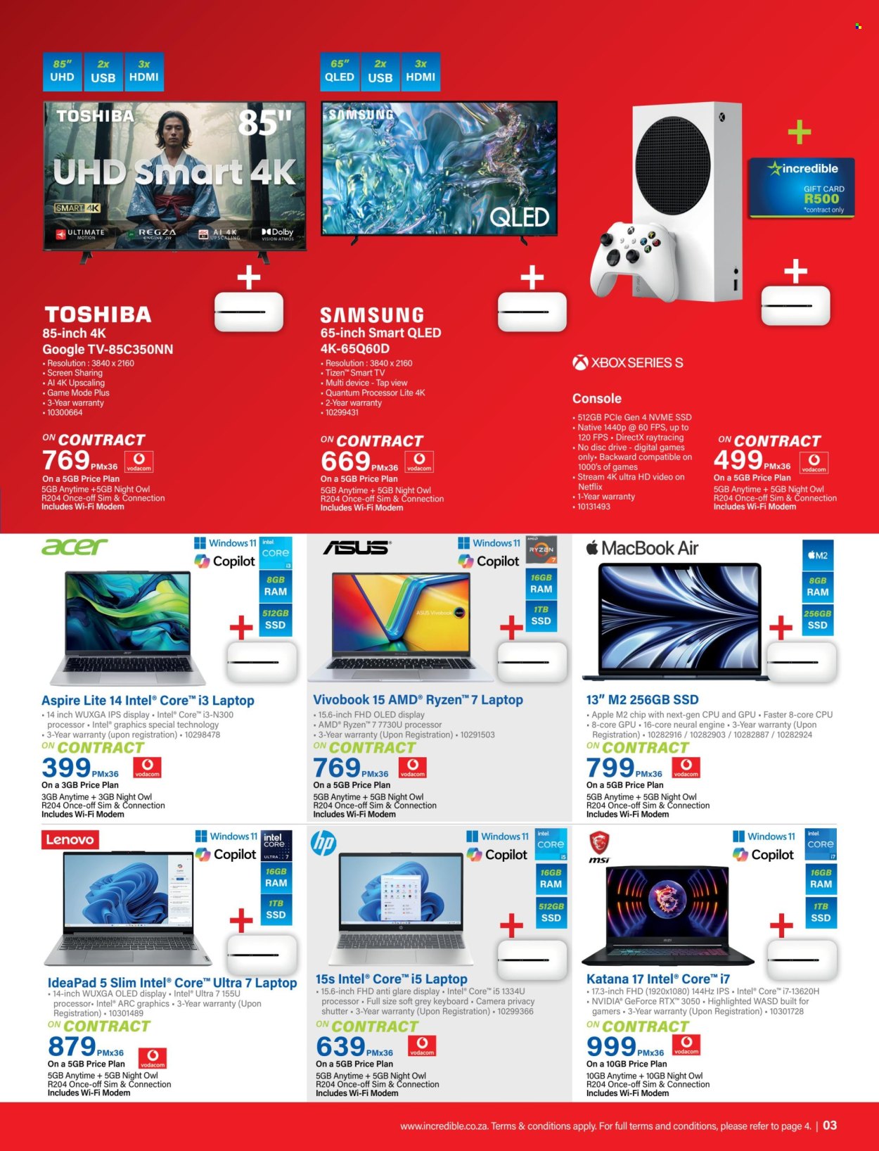 Incredible Connection specials - 07/02/2025 - 06/03/2025. Page 3