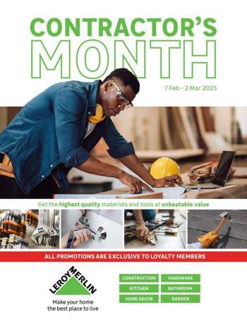 Leroy Merlin catalogue  - 07/02/2025 - 02/03/2025.