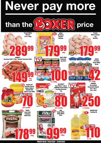 Boxer catalogue  - 10/02/2025 - 23/02/2025.