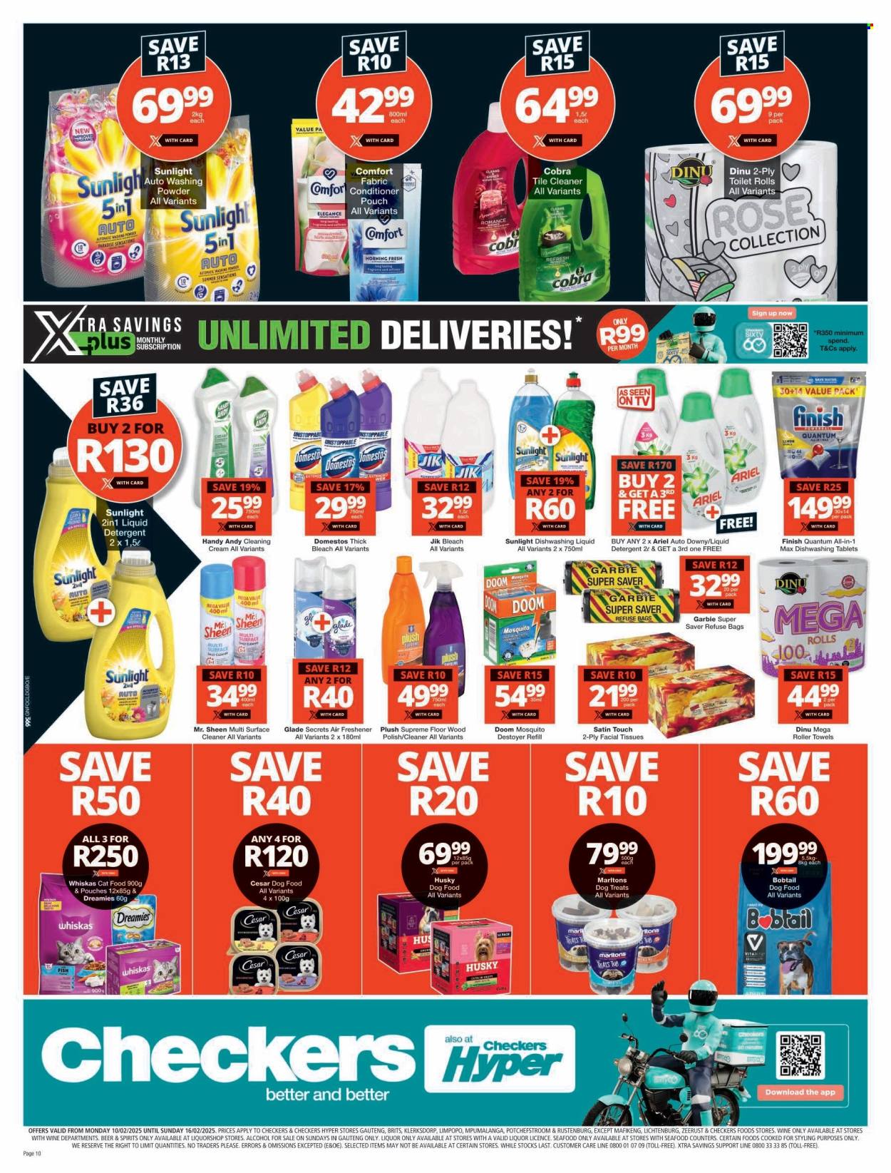 Checkers specials - 10/02/2025 - 16/02/2025. Page 10