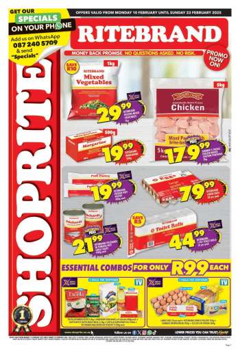 Shoprite catalogue  - 10/02/2025 - 23/02/2025.