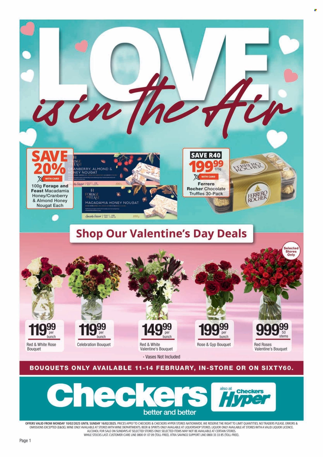 Checkers specials - 10/02/2025 - 16/02/2025. Page 1