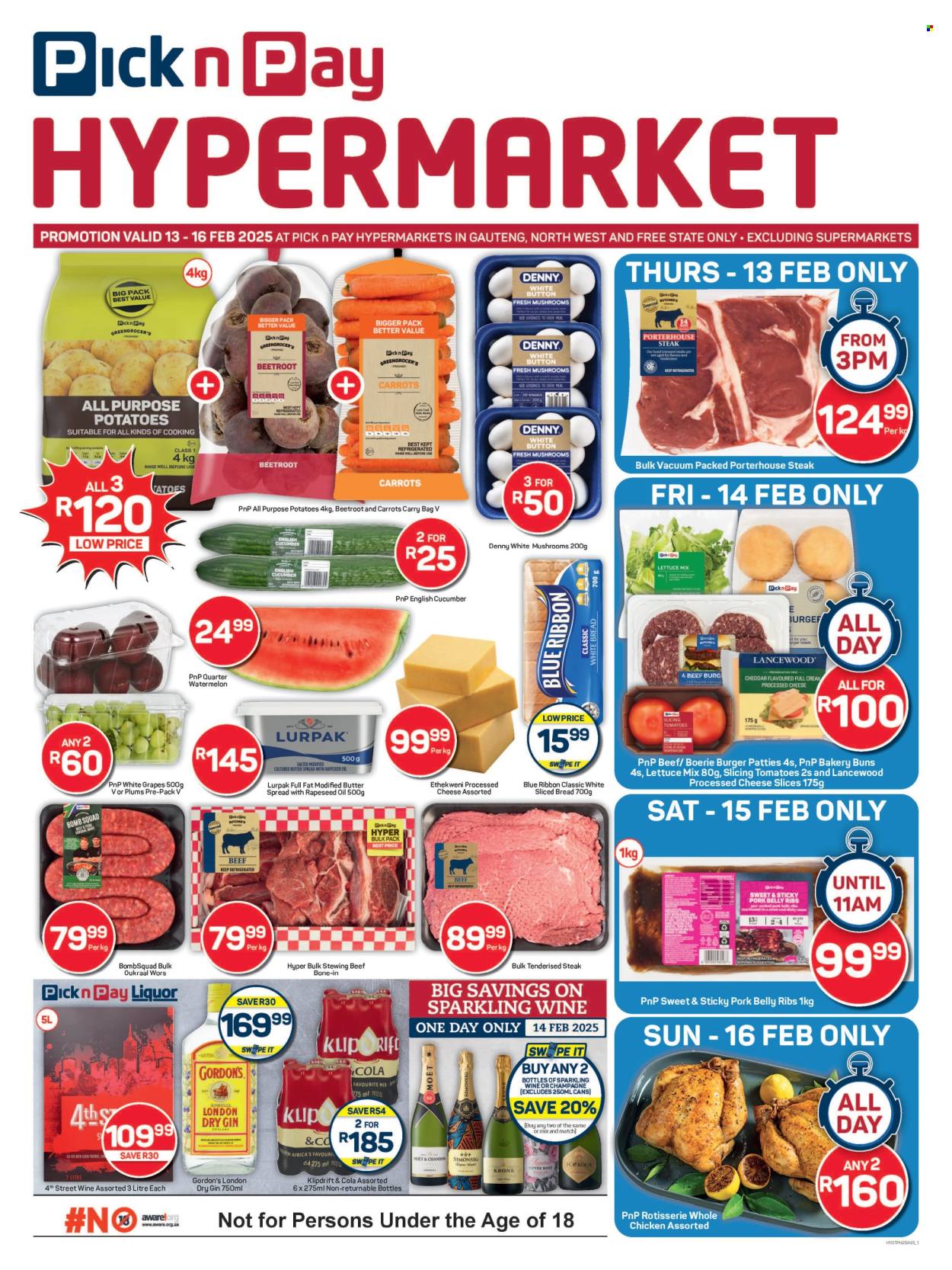 Pick n Pay Hypermarket specials - 13/02/2025 - 16/02/2025. Page 1