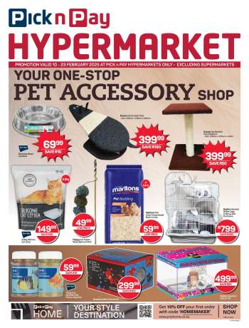 Pick n Pay Hypermarket catalogue  - 10/02/2025 - 23/02/2025.