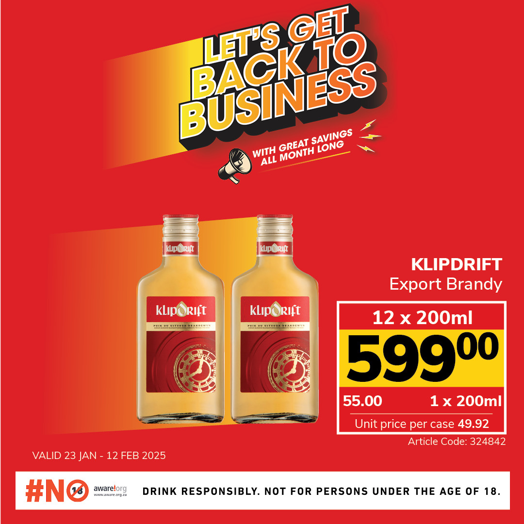 Jumbo Cash & Carry specials - 23/01/2025 - 12/02/2025. Page 1