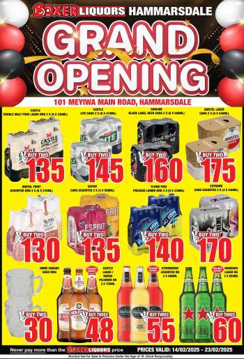 Boxer catalogue  - 14/02/2025 - 23/02/2025.
