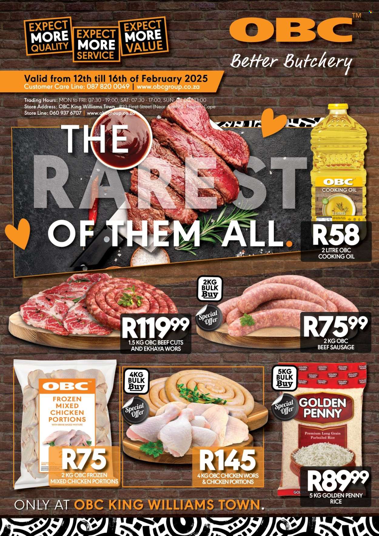 OBC specials - 12/02/2025 - 16/02/2025. Page 1