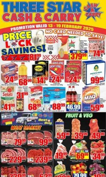 Three Star Cash and Carry catalogue  - 13/02/2025 - 19/02/2025.