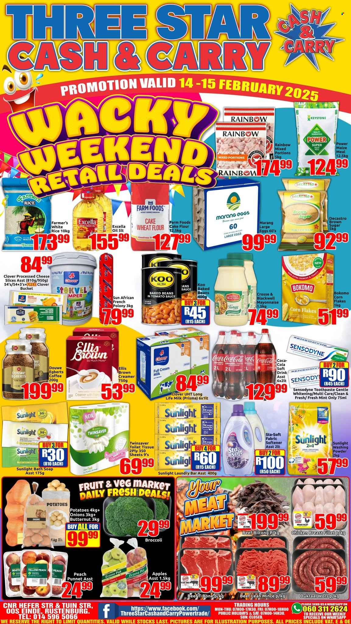 Three Star Cash and Carry specials - 14/02/2025 - 15/02/2025. Page 1