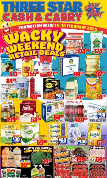 Three Star Cash and Carry catalogue  - 14/02/2025 - 15/02/2025.