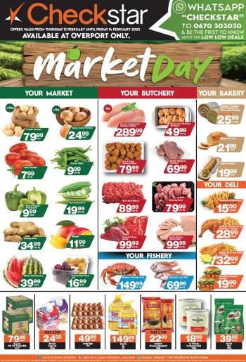Checkstar catalogue  - 13/02/2025 - 14/02/2025.