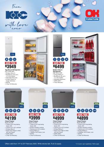 OK Furniture catalogue  - 14/02/2025 - 23/02/2025.