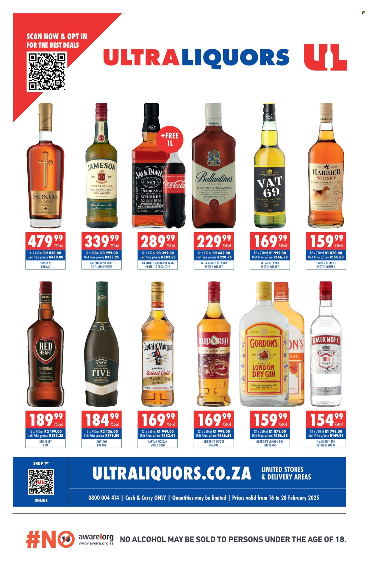 Ultra Liquors specials - 16/02/2025 - 28/02/2025. Page 1