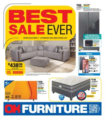 OK Furniture catalogue  - 17/02/2025 - 26/02/2025.