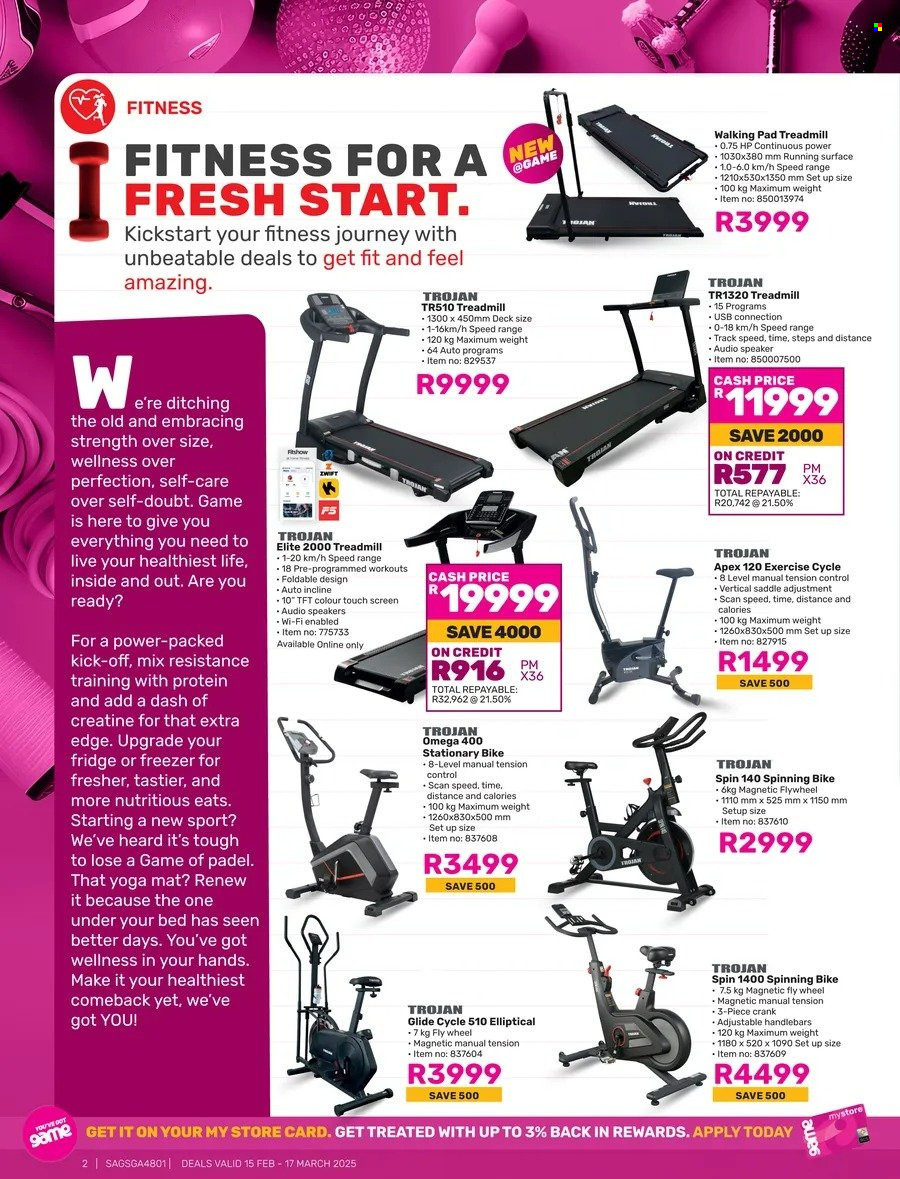 Game specials - 15/02/2025 - 17/03/2025. Page 2