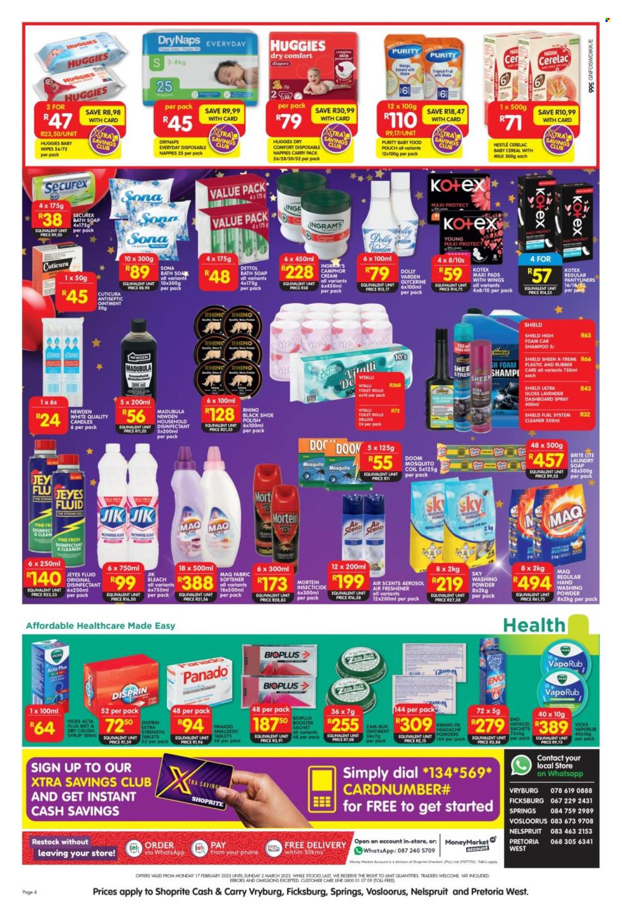Shoprite specials - 17/02/2025 - 02/03/2025. Page 4