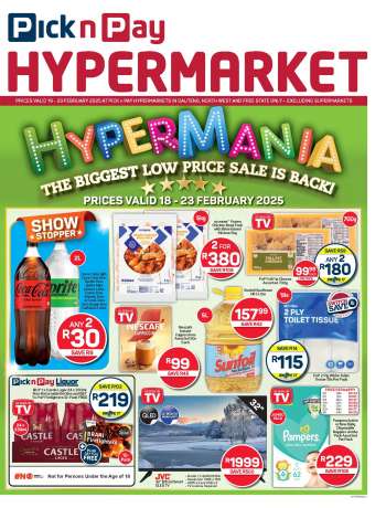 Pick n Pay Hypermarket catalogue  - 18/02/2025 - 23/02/2025.