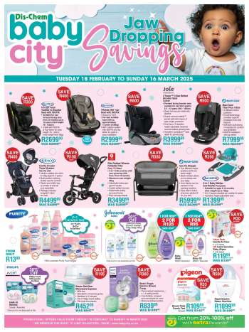 Baby City catalogue  - 18/02/2025 - 16/03/2025.