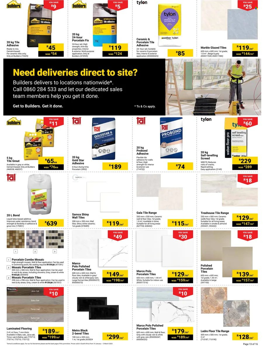 Builders specials - 14/02/2025 - 03/03/2025. Page 13