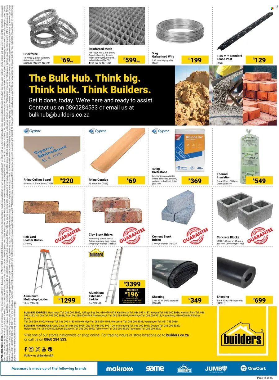 Builders specials - 14/02/2025 - 03/03/2025. Page 16