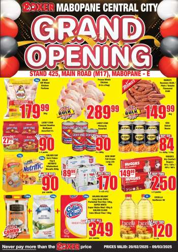 Boxer catalogue  - 20/02/2025 - 09/03/2025.