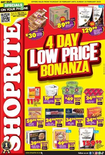 Shoprite catalogue  - 20/02/2025 - 23/02/2025.
