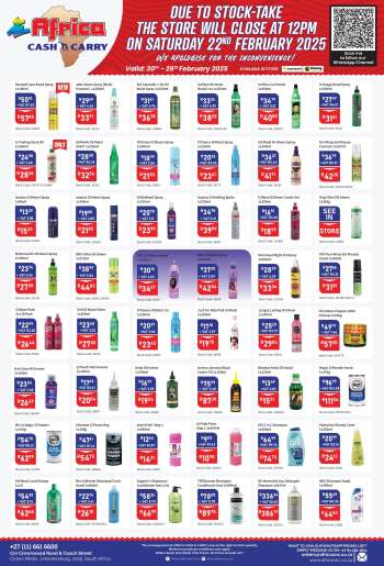 Africa Cash & Carry catalogue  - 20/02/2025 - 26/02/2025.