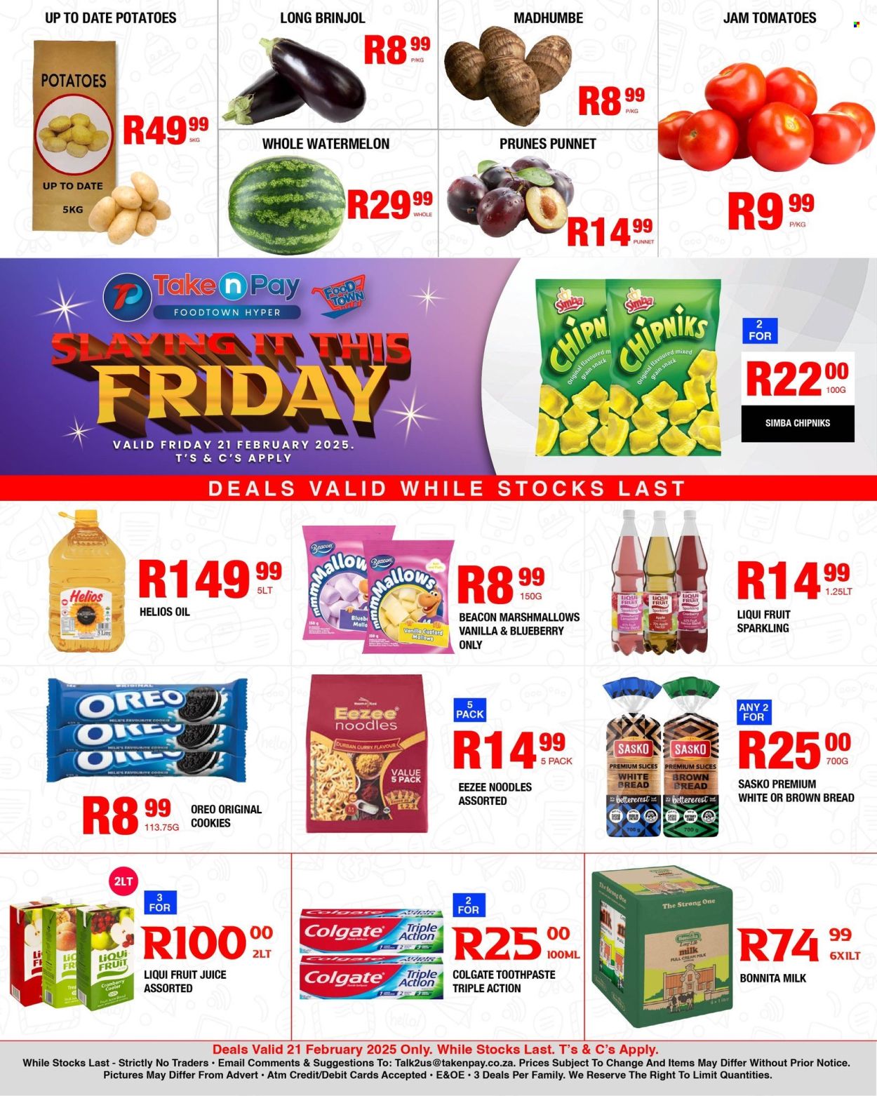 Take n Pay specials - 21/02/2025 - 21/02/2025. Page 1