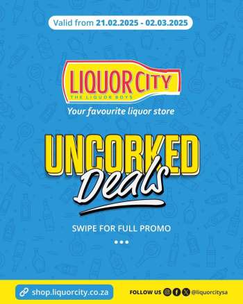 Liquor City catalogue  - 21/02/2025 - 02/03/2025.